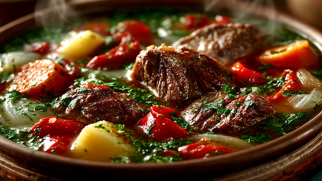Наваристый суп с овощами и мясом родом из восточной кухни: что такое шурпа и как её приготовить дома 