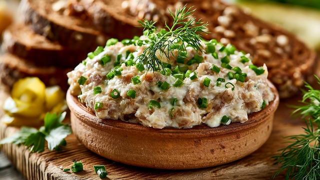 Солёная и кисловатая, нежная и хрустящая: как приготовить форшмак — еврейскую закузку из селёдки с яблоками