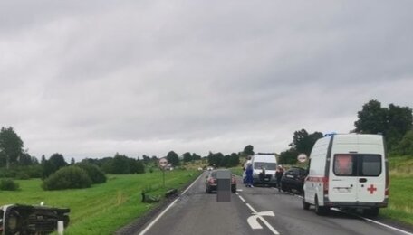 Выезд на встречку и аквапланирование: на дороге Калининград — Нестеров произошло два ДТП, в том числе со смертельным исходом 