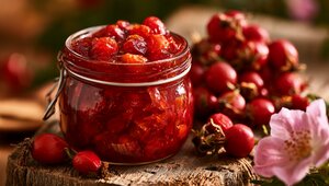 Безотходное производство: готовим джем из плодов и цветов шиповника 