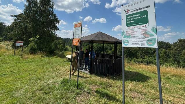 Река, озёра и гора: в Виштынецком нацпарке обустраивают четыре маршрута  