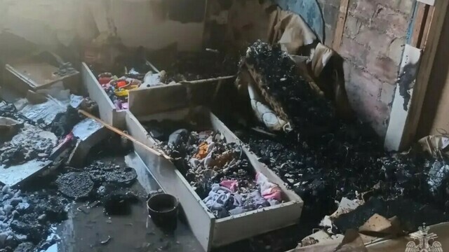 В Славском районе вспыхнула квартира: ребёнок оказался в больнице после пожара