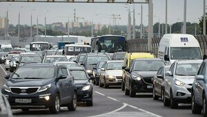 Одна авария: карта пробок в Калининграде на утро пятницы