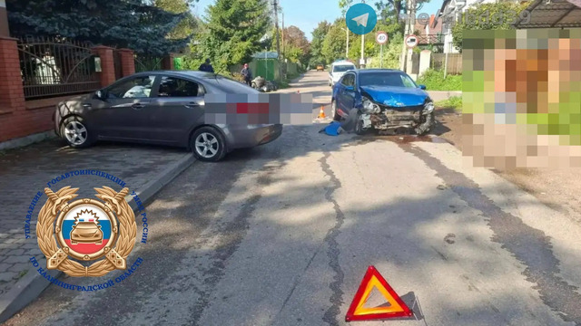 На Осетинской столкнулись две легковушки Kia, пассажирка одной из них получила травмы 