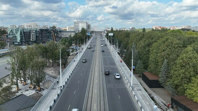 На Эстакадном мосту в Калининграде установят две новые камеры