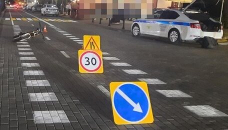 В Светлогорске пожилую женщину сбил электровелосипед 
