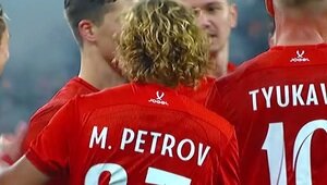 Игрок «Балтики» Максим Петров забил дебютный гол за сборную России в матче с Намибией (видео)