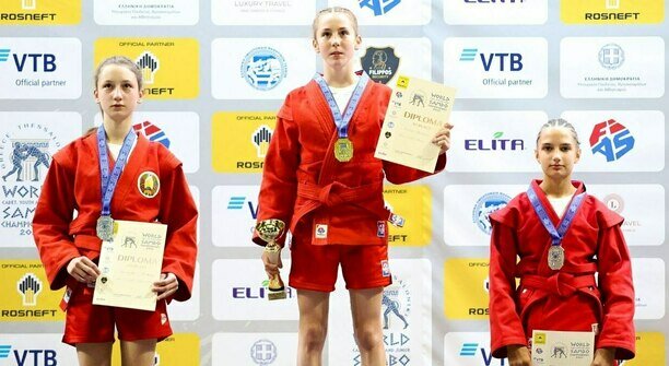Калининградская дюймовочка выиграла первенство мира по самбо