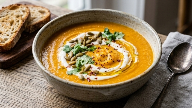 Цвет тыквы, консистенция картофеля и уникальный вкус: готовим нежный суп-пюре из батата с кокосовым молоком
