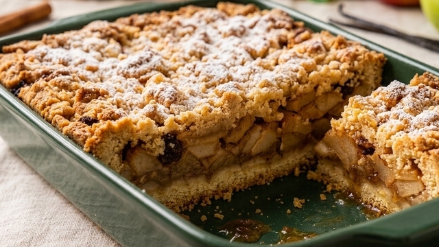 Рассыпачтая корочка и сочная начинка: рассказываем, как приготовить шарлотку по-польски со сливками — простой рецепт 