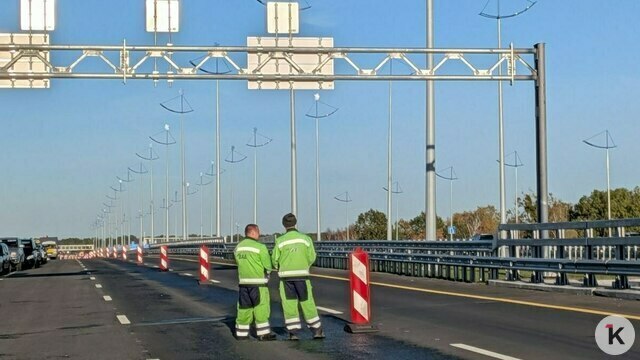 От Тенистой аллеи до шоссе на Балтийск: на окружной полностью открыли новый участок (фоторепортаж)