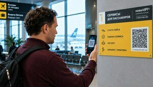 QR-код и ничего лишнего: в Храброво всю информацию «запечатали» в чёрно-белые квадраты