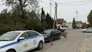 На трассе Калининград — Полесск машина при повороте сбила велосипедиста на велодорожке