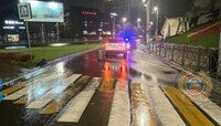 На Московском проспекте внедорожник сбил пешехода на зебре