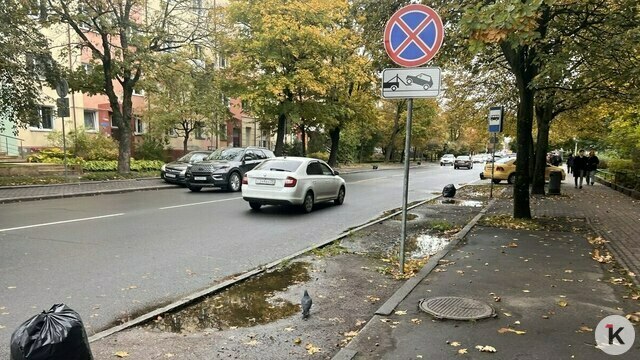 В мэрии рассказали, почему в Калининграде убирают парковки вдоль улиц