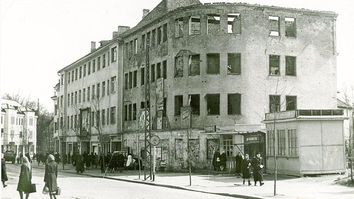 Первый универмаг, первый банк и первый калининградский анекдот: чем может удивить прогулка по проспекту Мира (фото) - Новости Калининграда | Фото: из архива Варвары Лалэко