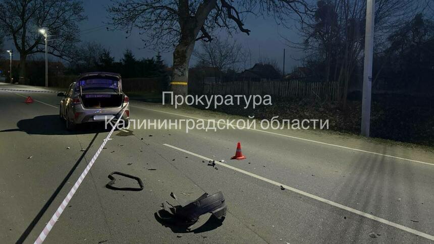После ДТП с гибелью двухлетнего ребёнка под Правдинском возбудили уголовное дело - Новости Калининграда | Фото: прокуратура Калининградской области