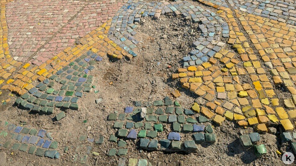 В Калининграде заново рассчитают, сколько нужно денег на ремонт мозаики на Нижнем озере (фото)   - Новости Калининграда | Фото: «Клопс»