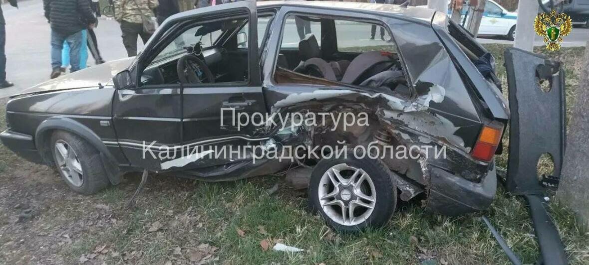 В Правдинском районе в ДТП погиб двухлетний ребёнок - Новости Калининграда | Фото: прокуратура Калининградской области