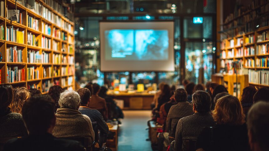 Казачьи песни, игры и мастер-классы: чем удивит «Библионочь-2026» в Калининграде (программа) - Новости Калининграда | Иллюстрация: Алиса Игонина / «Клопс»