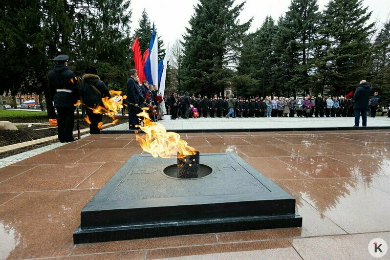 В Калининграде открыли обновлённый мемориал на Комсомольской (фото) - Новости Калининграда | Фото: Александр Подгорчук / «Клопс»
