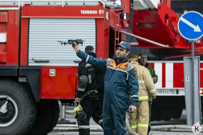 Павший в битве с огнём великан: что осталось от торгового центра «Гиант» на Московском проспекте (фоторепортаж) - Новости Калининграда | Фото: Александр Подгорчук / «Клопс»