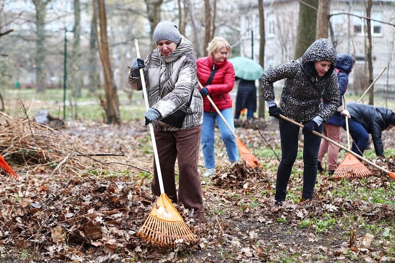 В областном центре  добровольцы навели порядок на 16 городских объектах | Фото: Александр Подгорчук 
