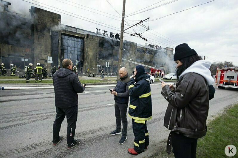 Павший в битве с огнём великан: что осталось от торгового центра «Гиант» на Московском проспекте (фоторепортаж) - Новости Калининграда | Фото: Александр Подгорчук / «Клопс»
