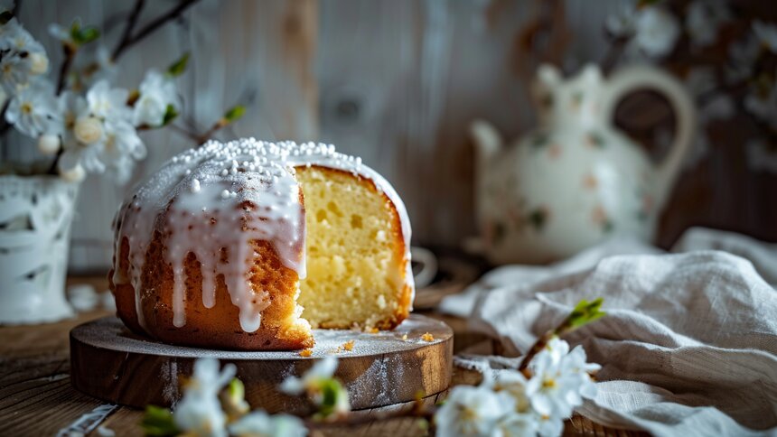 Блюдо, которое хочется есть не только в праздник: как испечь нежный и сочный творожный кулич  - Новости Калининграда | Иллюстрация: Алиса Игонина / «Клопс»