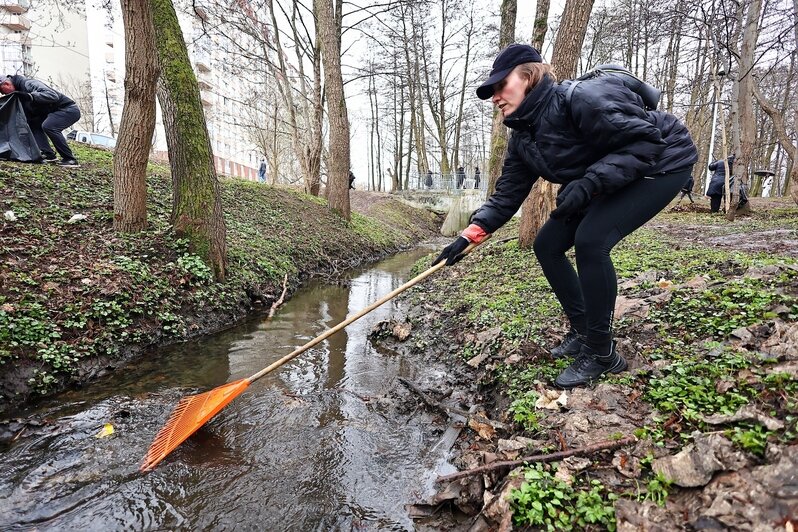 В областном центре  добровольцы навели порядок на 16 городских объектах | Фото: Александр Подгорчук 