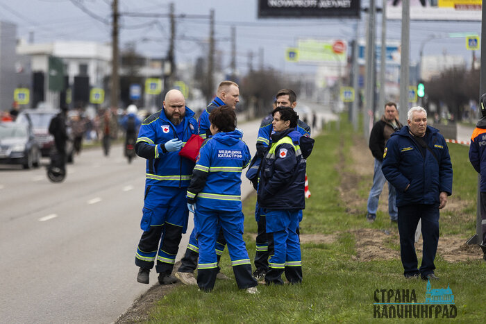 Пожар в ТЦ «Гиант» в Калининграде — фоторепортаж с места ЧП