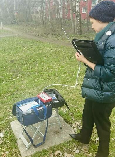 В Калининграде после пожара в ТЦ «Гиант» проверяют качество воздуха - Новости Калининграда | Фото: канал Роспотребнадзора Калининградской области / Телеграм
