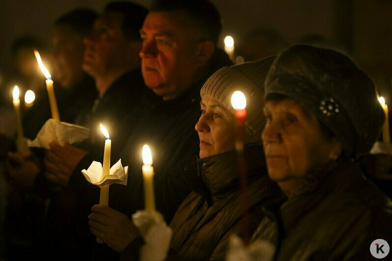 Ночь свечей и надежды: католики в Калининградской области встретили Пасху (фоторепортаж) - Новости Калининграда | Фото: Александр Подгорчук / «Клопс»