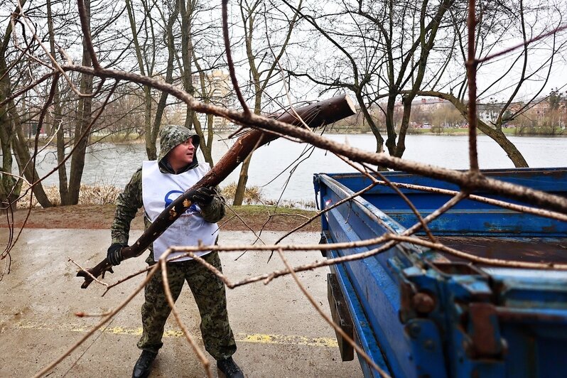 В областном центре  добровольцы навели порядок на 16 городских объектах | Фото: Александр Подгорчук 
