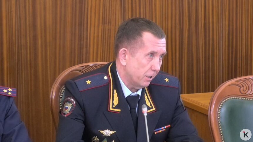Губернатор представил нового начальника УМВД по Калининградской области - Новости Калининграда | Скриншот записи заседания правительства Калининградской области