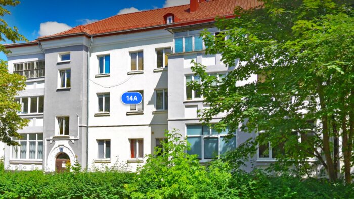 На Комсомольской станут памятниками два дома, чьих жильцов в прошлом разделяли 200 метров и социальная пропасть - Новости Калининграда | Скриншот сервиса  «Яндекс Карты»