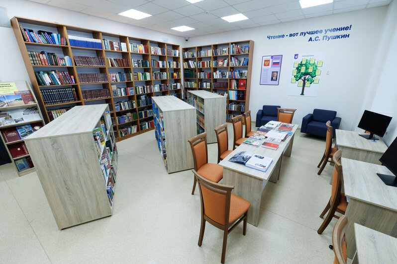 Школа после ремонта выглядит современно. | Фото: Александр Мелехов