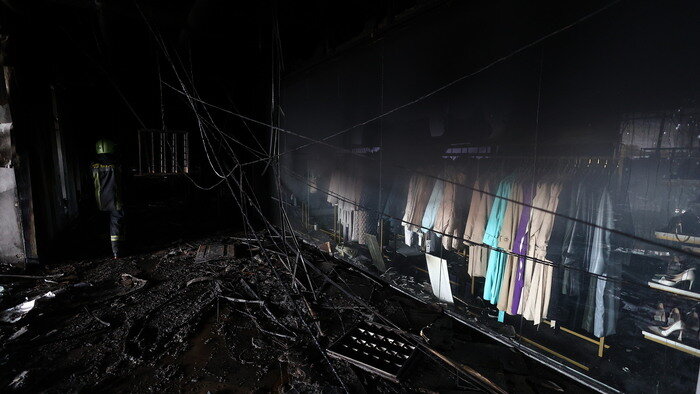 «Сгорел весь мой бизнес дотла»: торговцы рассказали, как спасались из полыхающего «Гианта» и чем обернулся пожар - Новости Калининграда | Фото: Александр Подгорчук / архив «Клопс»