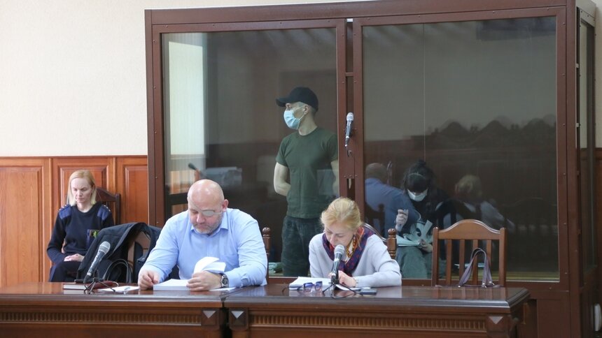 В судебном процессе допрашивают подсудимого  | Фото: Калининградский областной суд