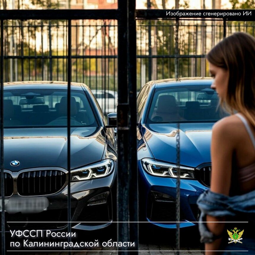 Должница вернула деньги государству | Фото: группа УФССП по Калининградской области «ВКонтакте» 