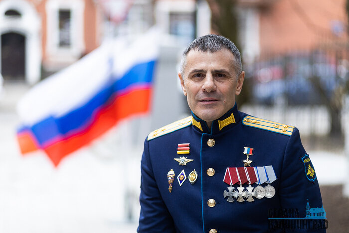 Участник специальной военной операции, Герой России Андрей Козлов  | Фото: Александр Подгорчук 