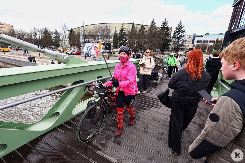 В Калининграде открыли долгожданный пешеходный мост от «Юности» на остров Канта (фоторепортаж) - Новости Калининграда | Фото: Александр Подгорчук / «Клопс»