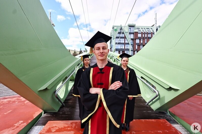 В Калининграде открыли долгожданный пешеходный мост от «Юности» на остров Канта (фоторепортаж) - Новости Калининграда | Фото: Александр Подгорчук / «Клопс»