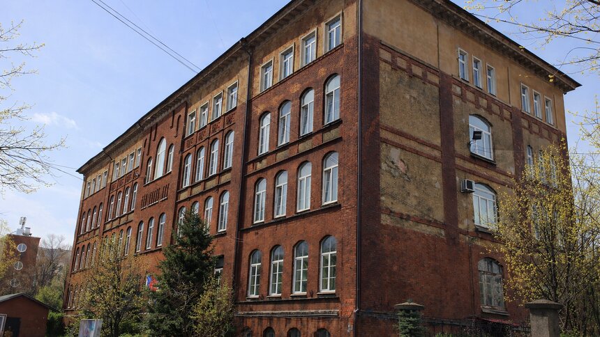 В Калининграде отремонтируют бывшее здание народной школы для мальчиков на Мореходной  - Новости Калининграда | Фото: «Клопс»
