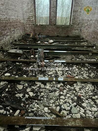 После падения школьника в заброшенной казарме Черняховска прокуратура начала проверку - Новости Калининграда | Фото: канал прокуратуры Калининградской области / Телеграм