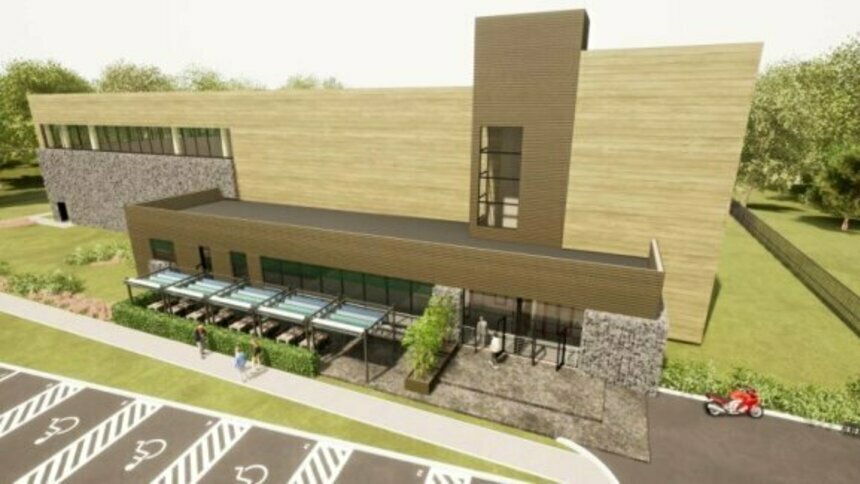 Рядом с пляжем в Балтийске в следующем году начнут строить ФОК с двумя бассейнами - Новости Калининграда | Фото: проектная документация