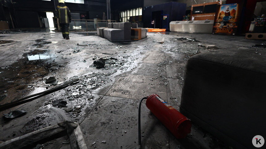 Во время пожара в «Гианте» сгорел планетарий, его основатель потерял все вложенные в него 5 млн рублей   - Новости Калининграда | Фото: Александр Подгорчук / Архив «Клопс»