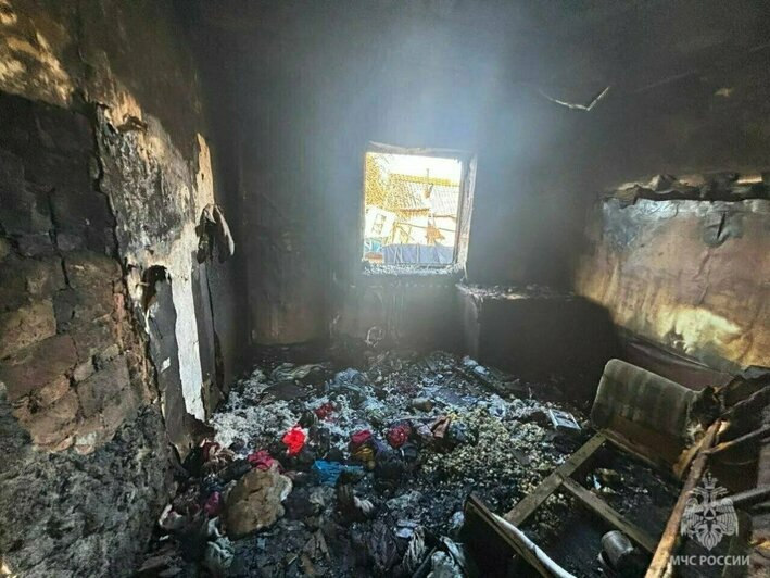 Гибель семьи в горящей калининградской высотке и рухнувший с неба лебедь: 8 событий минувших выходных   - Новости Калининграда | Фото: МЧС региона