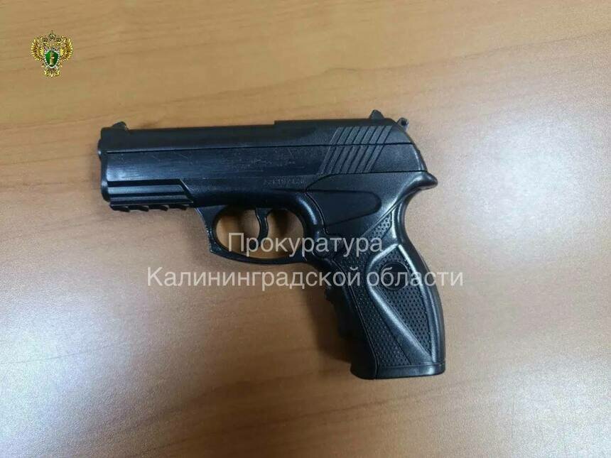 В Гусеве мужчина с пневматом пришёл в гости к знакомому и едва не оставил его без глаза - Новости Калининграда | Фото: канал прокуратуры Калининградской области / Телеграм