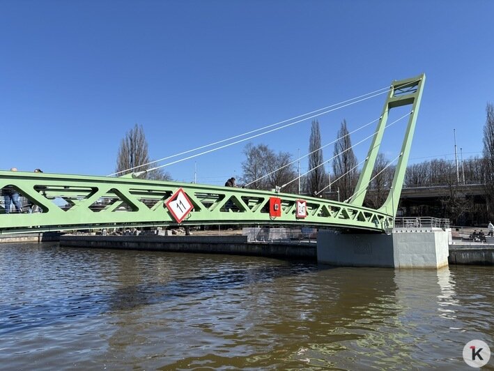 На Философском уже назначают свидания: как новый мост на остров Канта вписался в жизнь калининградцев (фото) - Новости Калининграда | Фото: Александр Подгорчук / «Клопс»